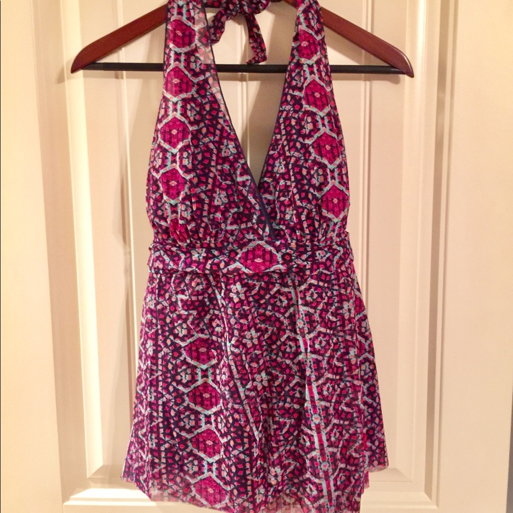 Brand New Mazu Swim Tankini Top, Size 18W